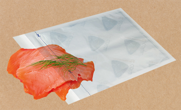 Fischverpackung mit Durchblick