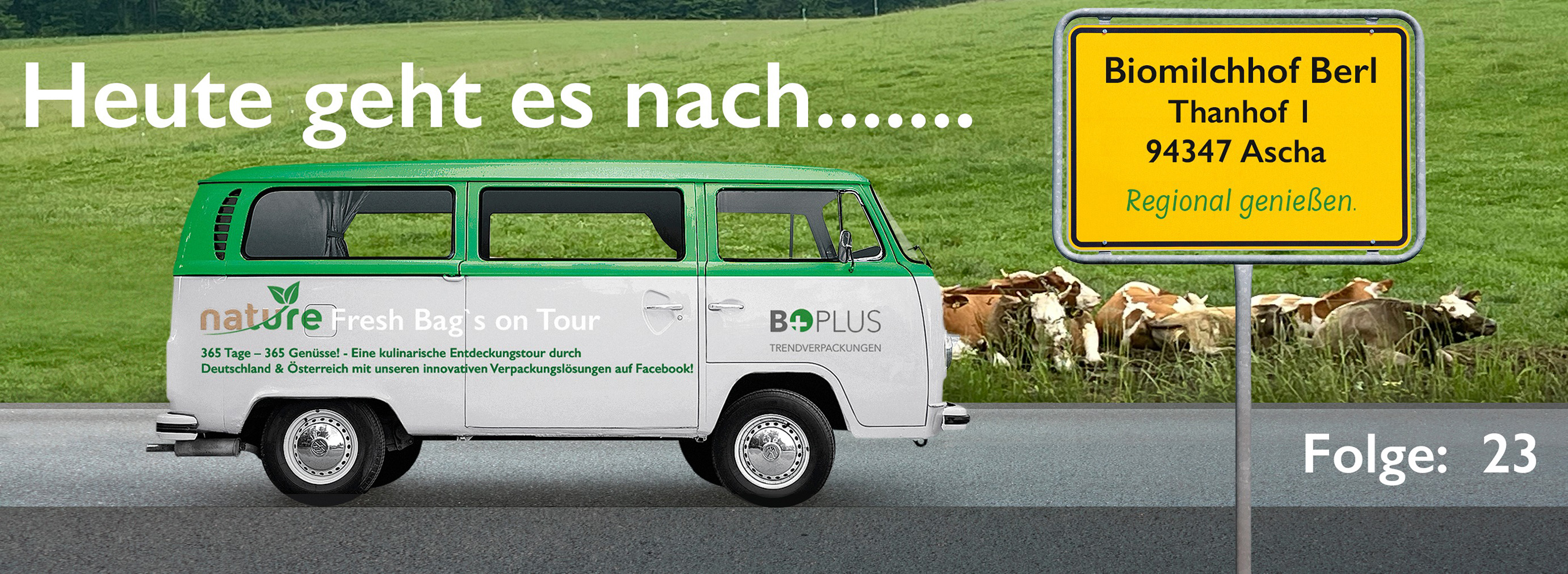 021 nature Fresh Bags onTour BUS Metzgerei Brand